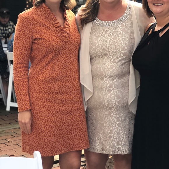 tyler boe Constance Jacquard Shift Dress 🧡 - Picture 2 of 6